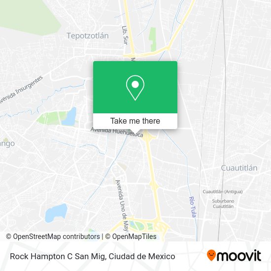 Mapa de Rock Hampton C San Mig