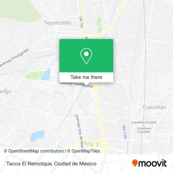 Tacos El Remolque map