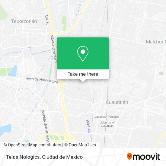 Telas Nologics map