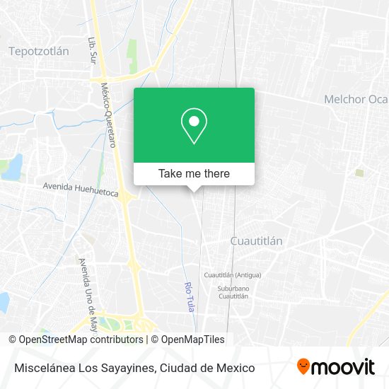 Mapa de Miscelánea Los Sayayines