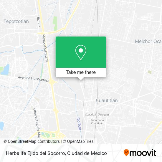 Mapa de Herbalife Ejido del Socorro