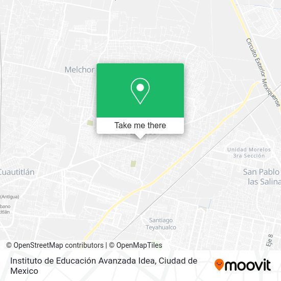 Instituto de Educación Avanzada Idea map