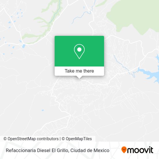 Refaccionaria Diesel El Grillo map