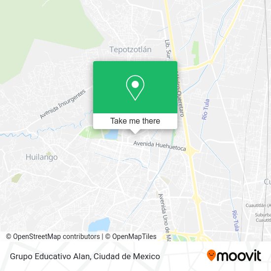 Grupo Educativo Alan map
