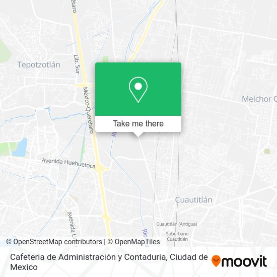 Cafeteria de Administración y Contaduria map