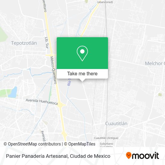 Panier Panadería Artesanal map