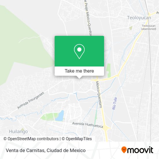 Mapa de Venta de Carnitas