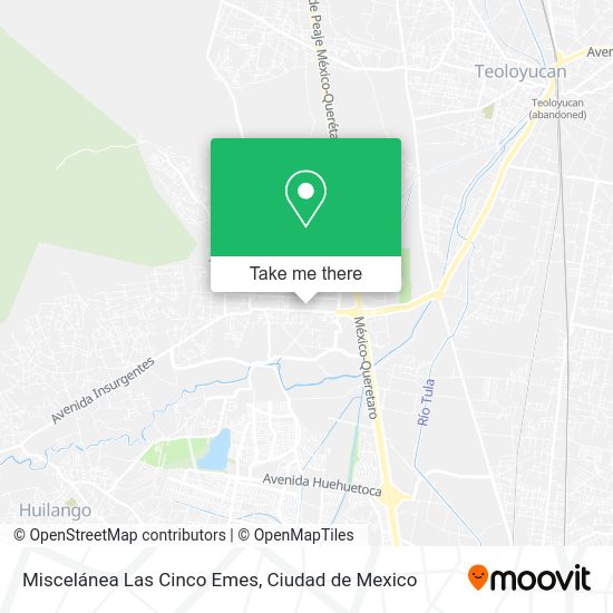 Mapa de Miscelánea Las Cinco Emes