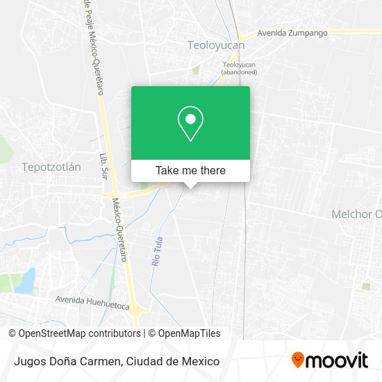 Jugos Doña Carmen map