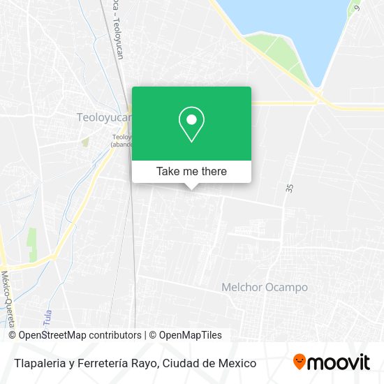 Tlapaleria y Ferretería Rayo map