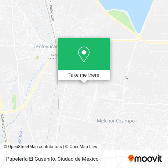 Papelería El Gusanito map