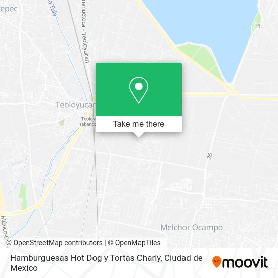 Hamburguesas Hot Dog y Tortas Charly map
