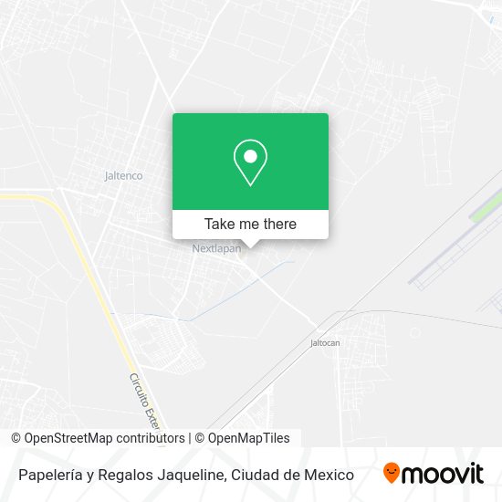 Papelería y Regalos Jaqueline map