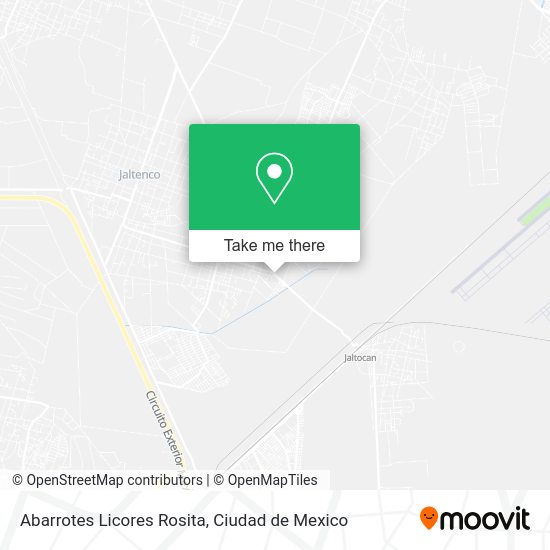 Abarrotes Licores Rosita map