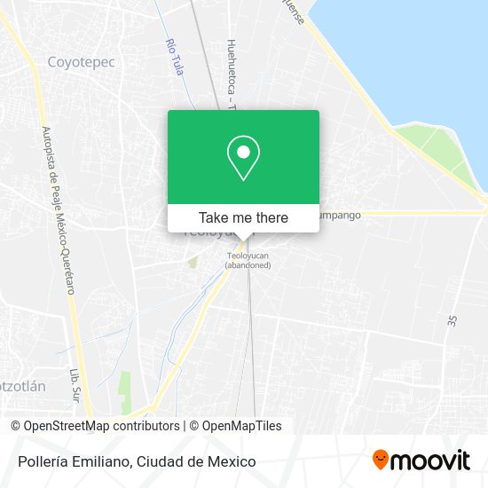 Pollería Emiliano map