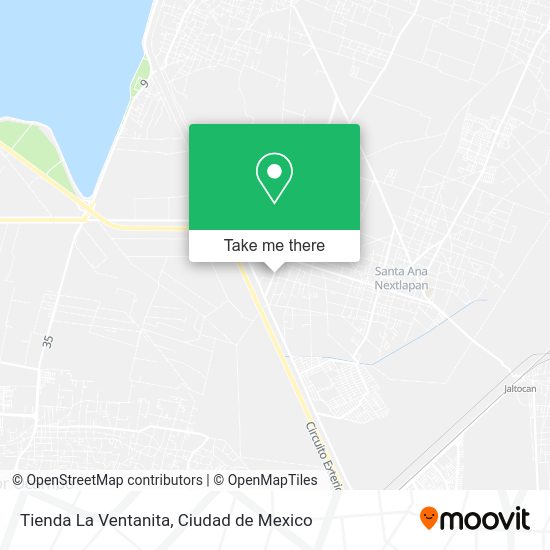 Mapa de Tienda La Ventanita