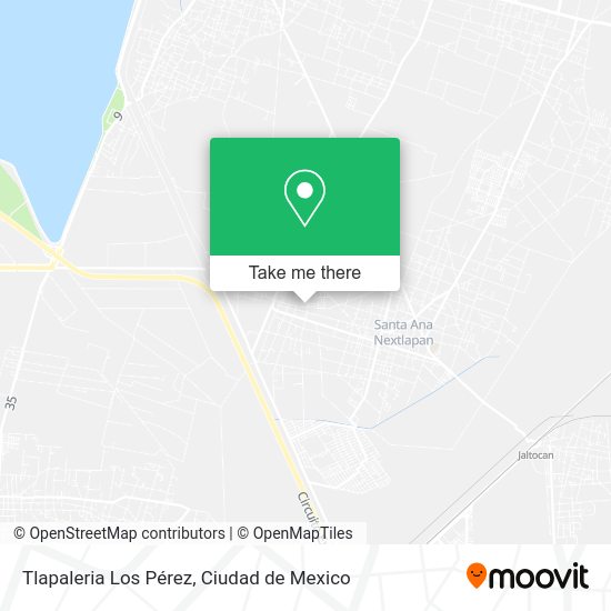Mapa de Tlapaleria Los Pérez