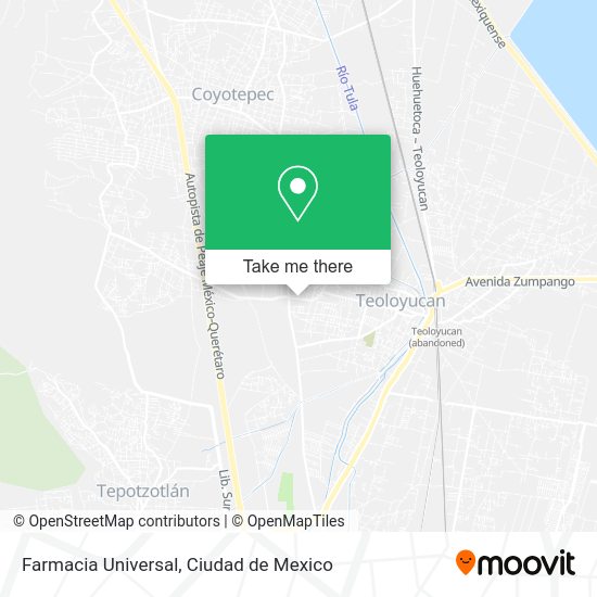Mapa de Farmacia Universal