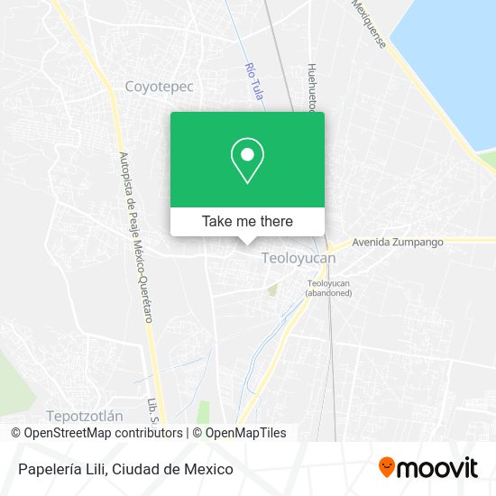 Papelería Lili map