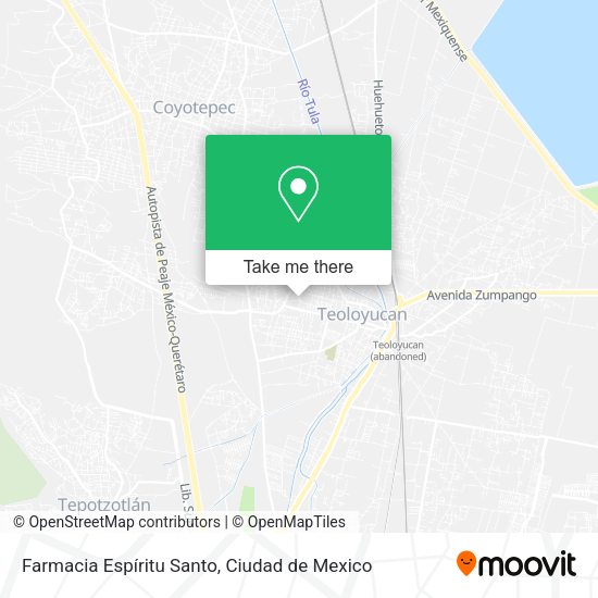 Mapa de Farmacia Espíritu Santo