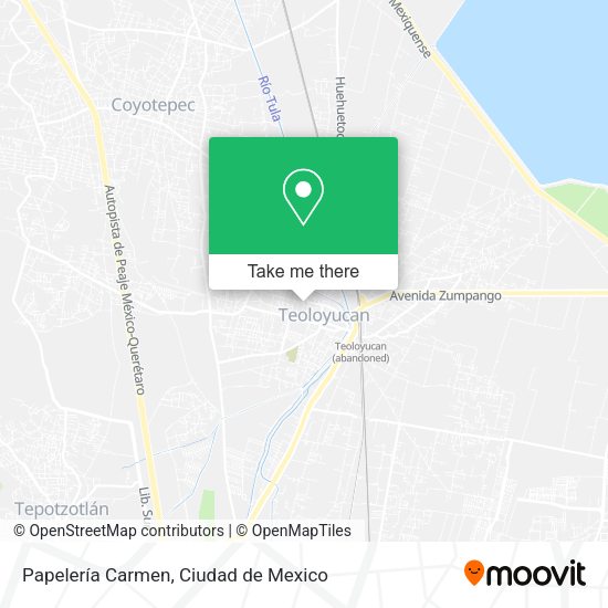 Papelería Carmen map