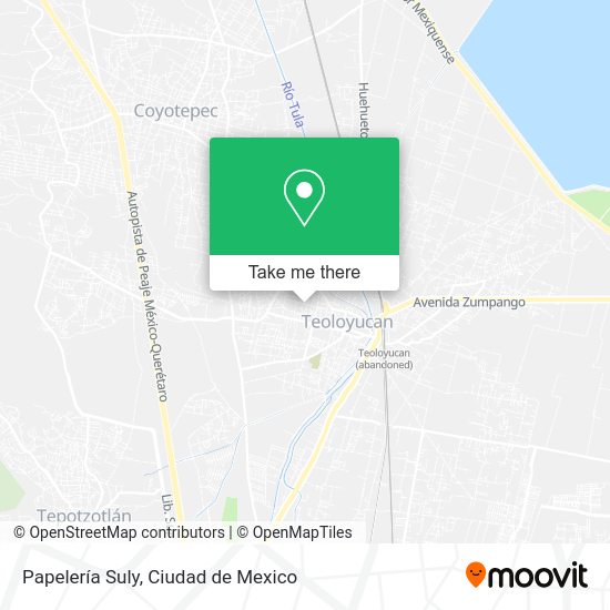 Papelería Suly map