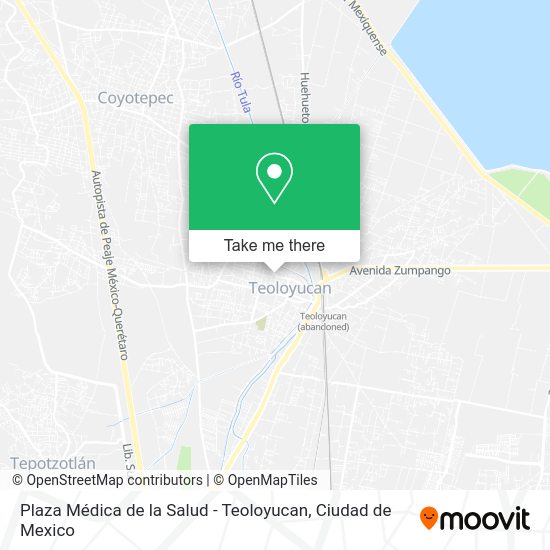 Plaza Médica de la Salud - Teoloyucan map