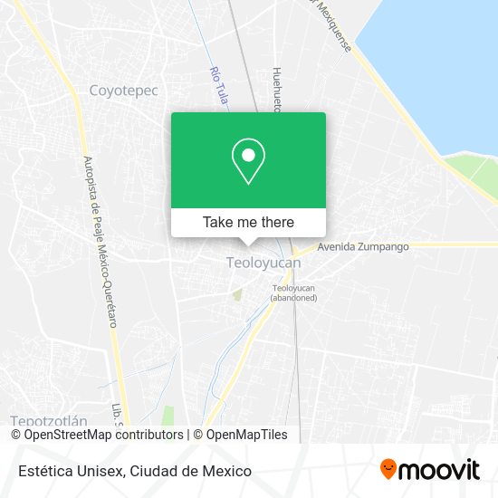Estética Unisex map