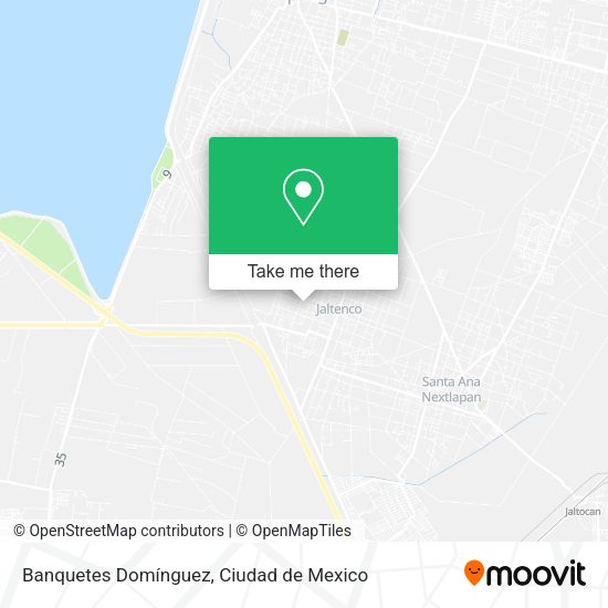 Banquetes Domínguez map