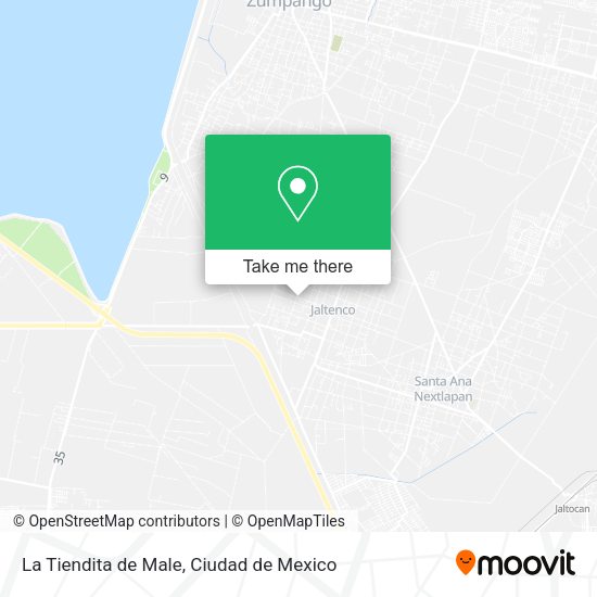 La Tiendita de Male map