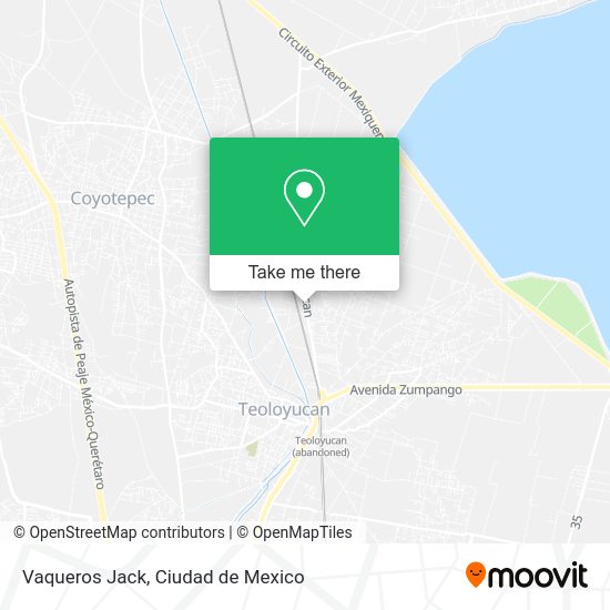 Mapa de Vaqueros Jack