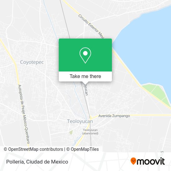 Pollería map