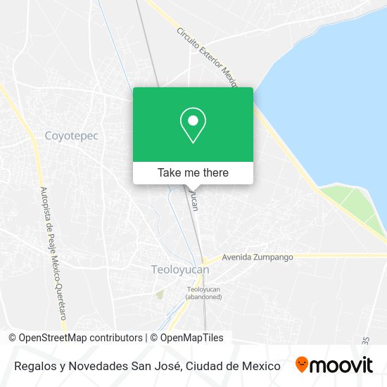Regalos y Novedades San José map