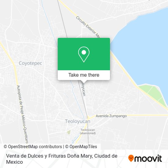 Venta de Dulces y Frituras Doña Mary map