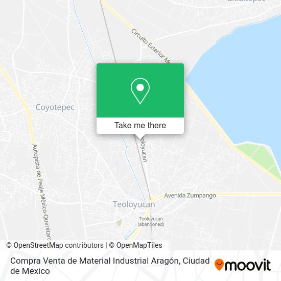 Mapa de Compra Venta de Material Industrial Aragón