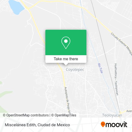 Mapa de Miscelánea Edith