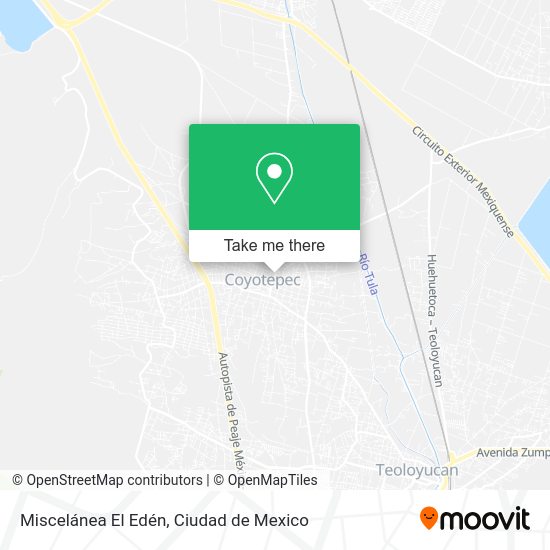 Miscelánea El Edén map