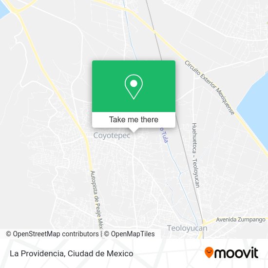 La Providencia map