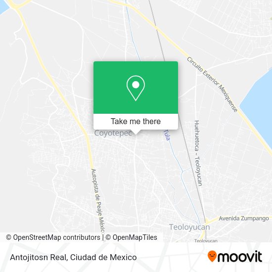 Mapa de Antojitosn Real