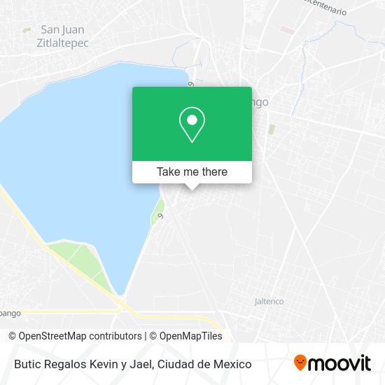 Mapa de Butic Regalos Kevin y Jael