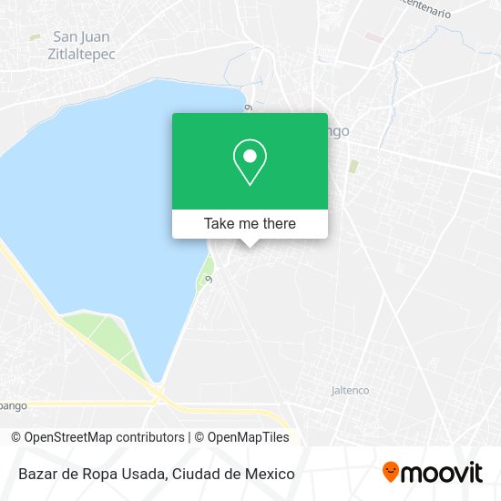 Mapa de Bazar de Ropa Usada