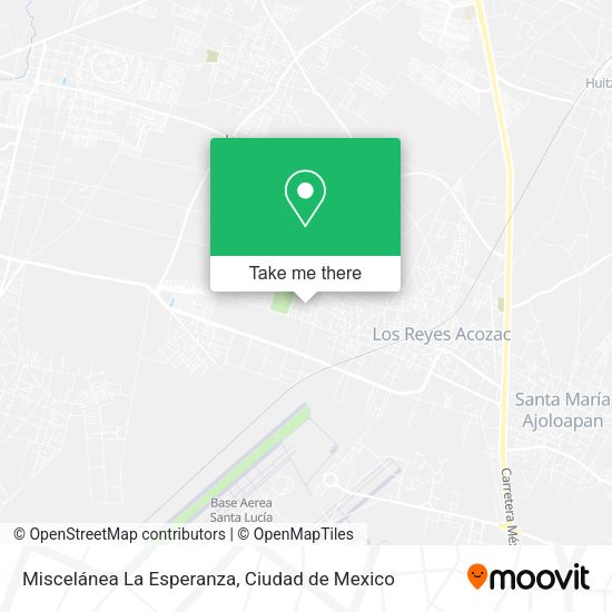 Miscelánea La Esperanza map