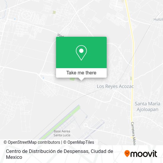 Centro de Distribución de Despensas map
