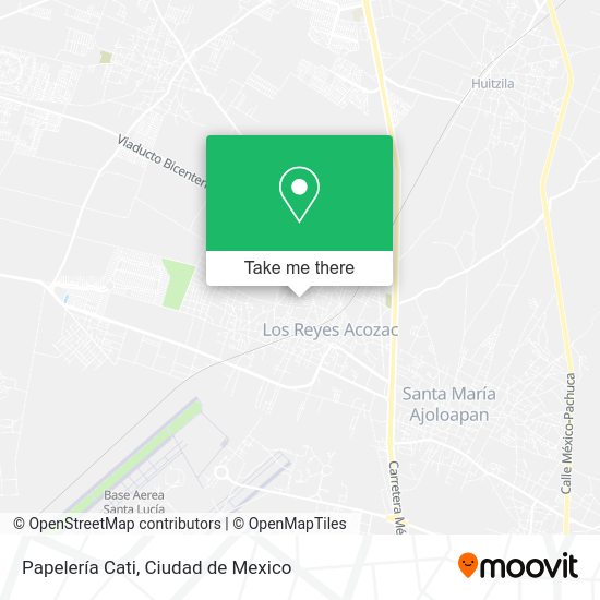 Papelería Cati map