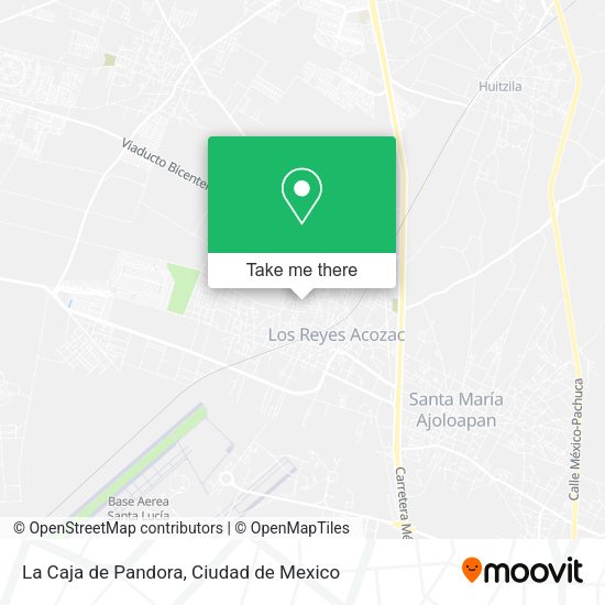 La Caja de Pandora map