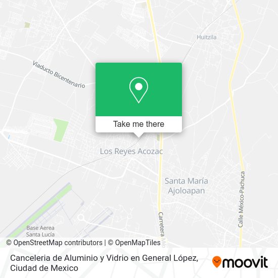 Canceleria de Aluminio y Vidrio en General López map