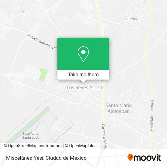 Mapa de Miscelánea Yesi