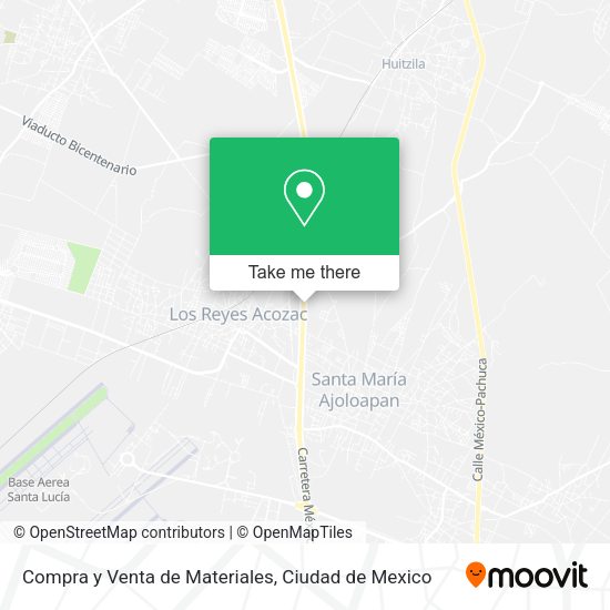 Mapa de Compra y Venta de Materiales
