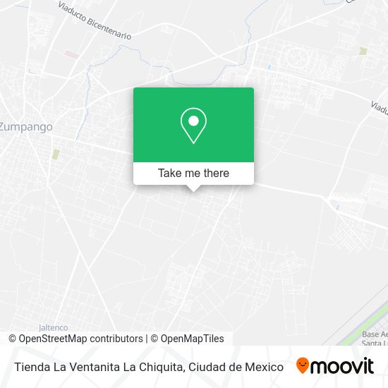 Mapa de Tienda La Ventanita La Chiquita
