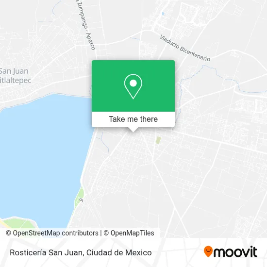 Rosticería San Juan map